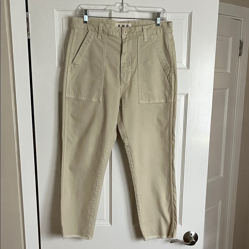 AMO Easy Army Trouser. Worn once. Excellent. Size 30.